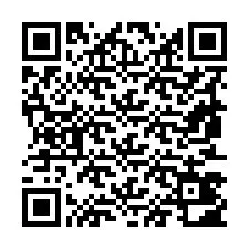 QR-code voor telefoonnummer +19853402485