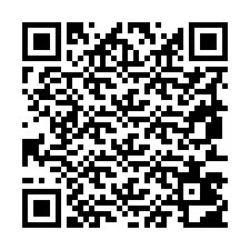 QR Code สำหรับหมายเลขโทรศัพท์ +19853402510