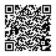 QR-код для номера телефона +19853402537