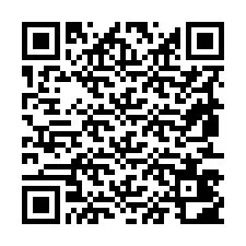 QR-Code für Telefonnummer +19853402581