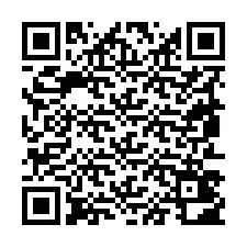 Código QR para número de teléfono +19853402654