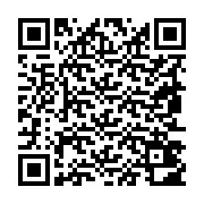 QR kód a telefonszámhoz +19853402694