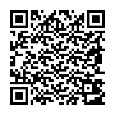 QR Code pour le numéro de téléphone +19853403424