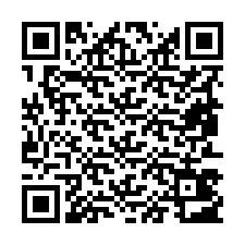 QR-code voor telefoonnummer +19853403457