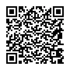 QR-code voor telefoonnummer +19853409061