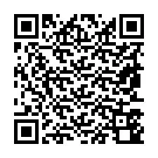 Código QR para número de telefone +19853540035