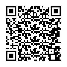 QR kód a telefonszámhoz +19853540077