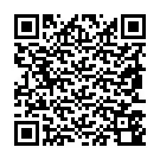 Código QR para número de teléfono +19853540134