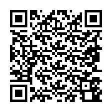 Código QR para número de telefone +19853540136