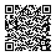 QR Code pour le numéro de téléphone +19853540320