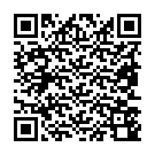 QR-code voor telefoonnummer +19853540333