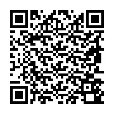 QR-код для номера телефона +19853540354