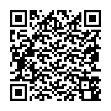 Código QR para número de teléfono +19853540428