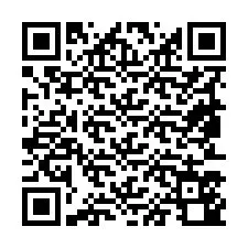 QR Code สำหรับหมายเลขโทรศัพท์ +19853540429