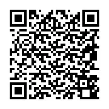 Código QR para número de teléfono +19853540470