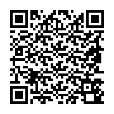 QR kód a telefonszámhoz +19853540478