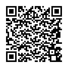 QR-код для номера телефона +19853540554