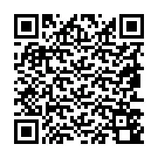 QR-код для номера телефона +19853540658