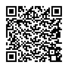 QR-koodi puhelinnumerolle +19853540684