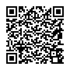 QR Code pour le numéro de téléphone +19853540941