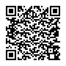 Kod QR dla numeru telefonu +19853540988