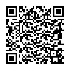 Código QR para número de teléfono +19853541040