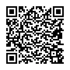 Código QR para número de telefone +19853541387