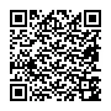 QR-код для номера телефона +19853542067