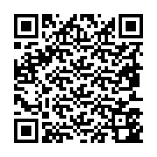 QR kód a telefonszámhoz +19853542102