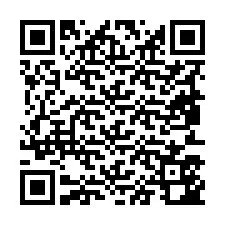 QR-код для номера телефона +19853542106