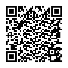 QR kód a telefonszámhoz +19853542188