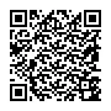 QR-код для номера телефона +19853542191