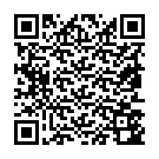 QR-код для номера телефона +19853542349