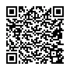 QR kód a telefonszámhoz +19853542387