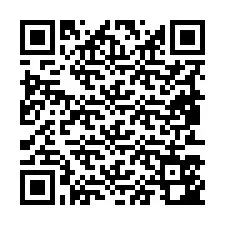 QR-code voor telefoonnummer +19853542456