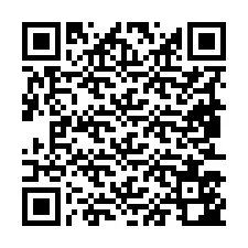 QR-код для номера телефона +19853542596