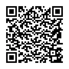 Código QR para número de telefone +19853543071