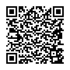 QR Code pour le numéro de téléphone +19853543556