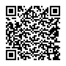 Código QR para número de telefone +19853546239