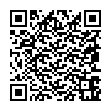 Telefon numarası için QR Kodu +19853661024