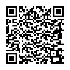 Código QR para número de teléfono +19853692084