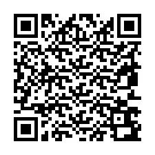 Código QR para número de teléfono +19853692300