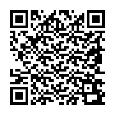 Código QR para número de telefone +19853692638