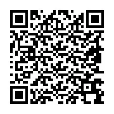 Codice QR per il numero di telefono +19853698198