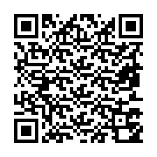 QR Code pour le numéro de téléphone +19853750007