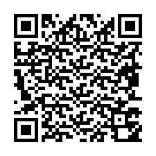 Código QR para número de teléfono +19853750122