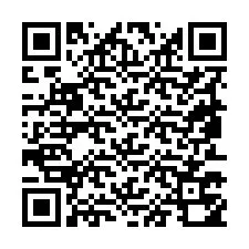 QR-Code für Telefonnummer +19853750158