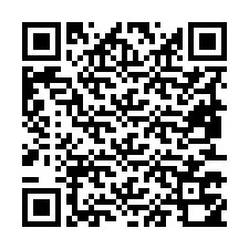 QR-code voor telefoonnummer +19853750183