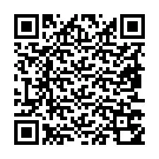 Código QR para número de telefone +19853750286