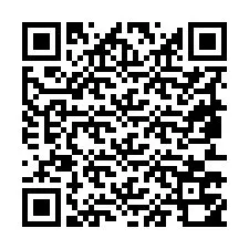 QR-koodi puhelinnumerolle +19853750308